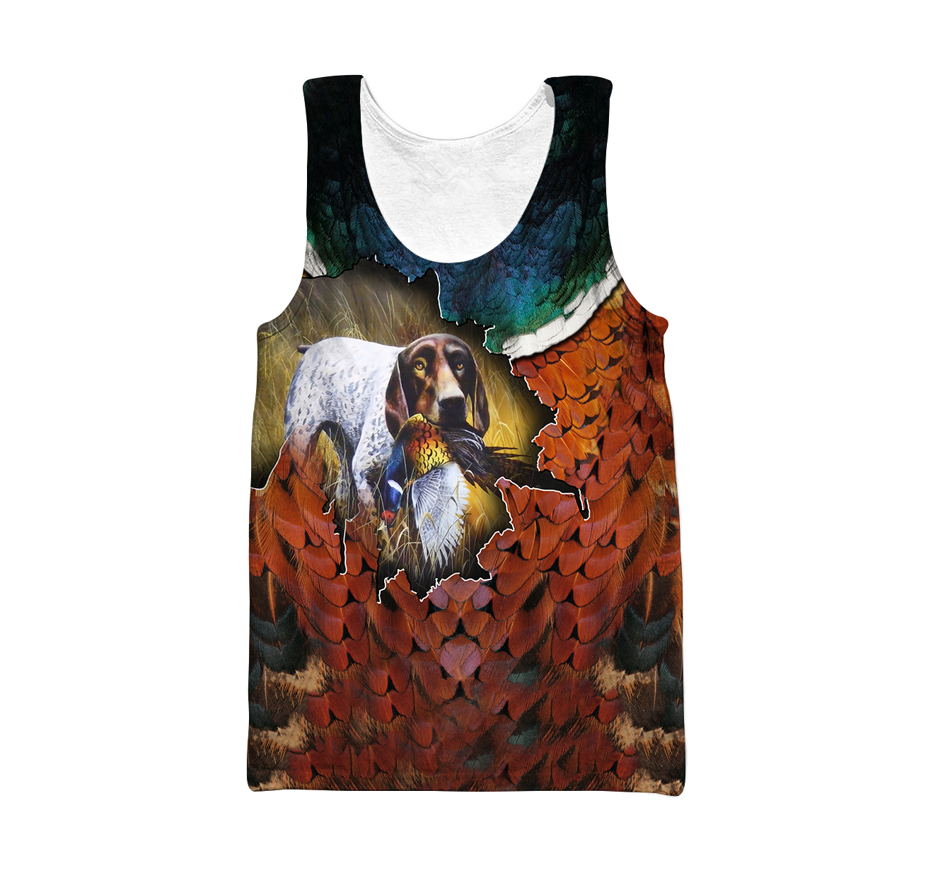 Pheasant GSP Hunting 3D All Over Printed Shirts For Men And Women AZ100102-Apparel-MP-Tank Top-S-Vibe Cosy™