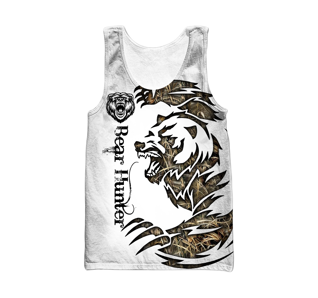 Bears tattoos 3D all over printer shirts for man and women AZ040106 PL-Apparel-PL8386-Tanktop-S-Vibe Cosy™