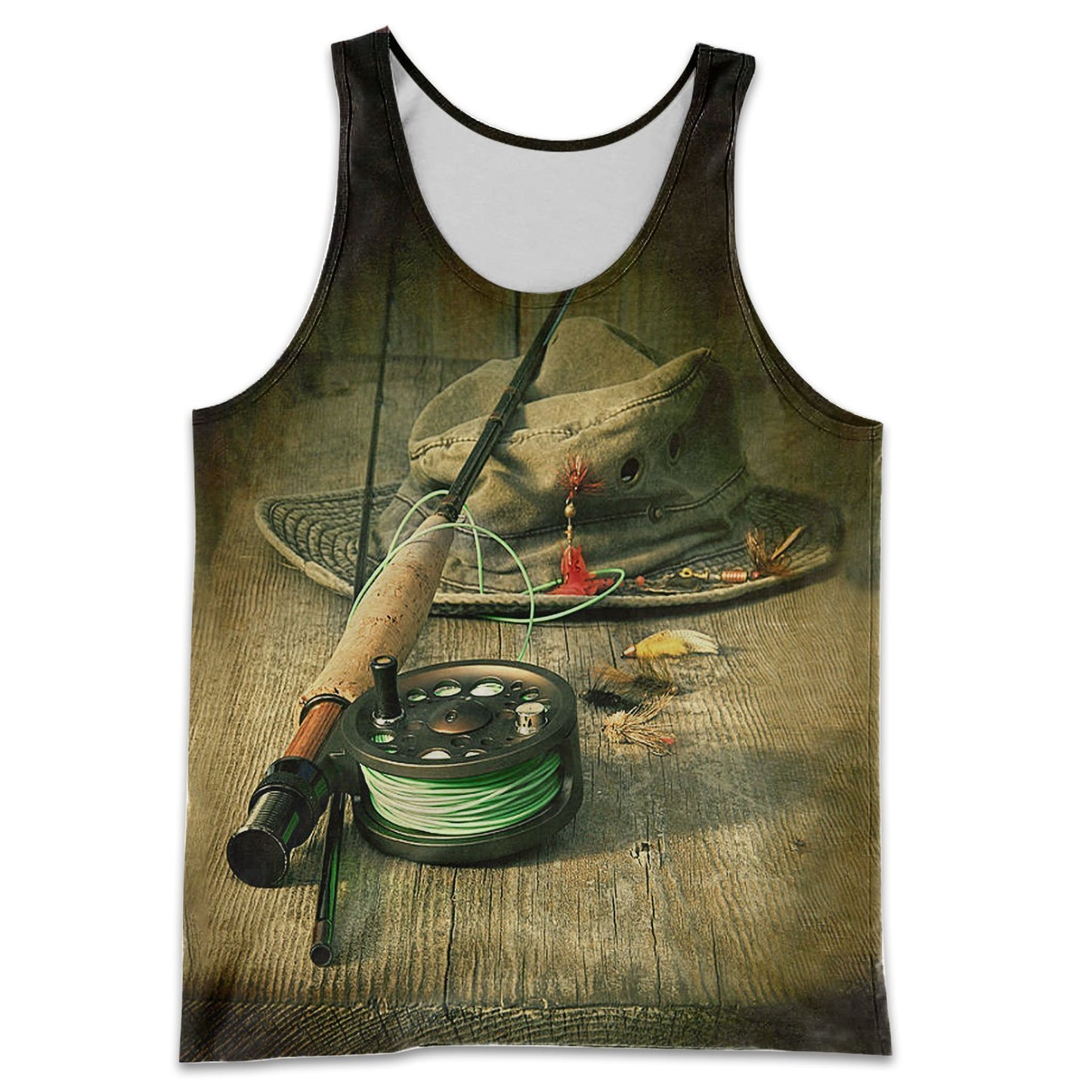 3D All Over Printed Fishing Equipment Shirts-Apparel-HP Arts-Tank Top-S-Vibe Cosy™