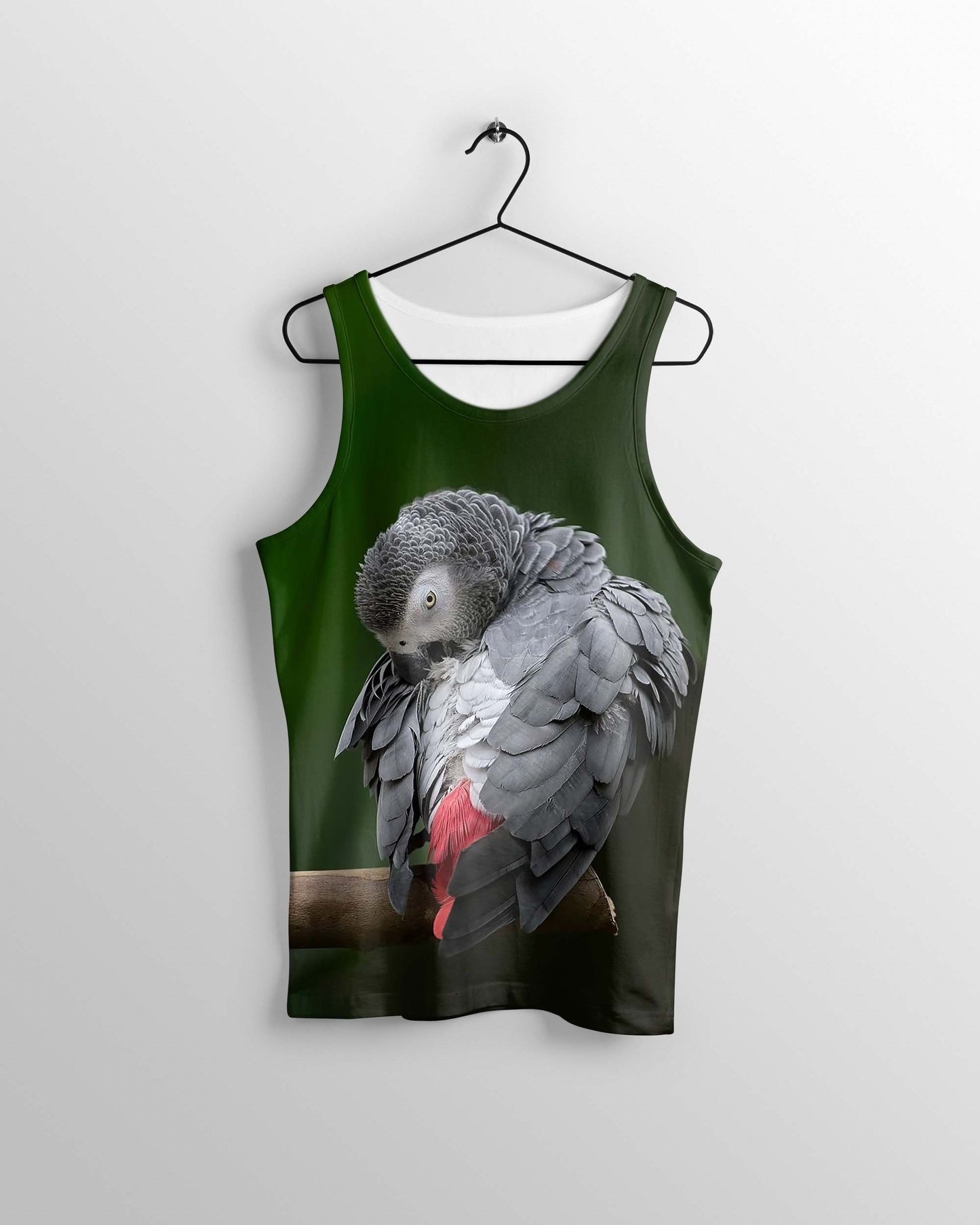 All Over Printed Parrots Shirts H400-Apparel-HbArts-Tank top-S-Vibe Cosy™