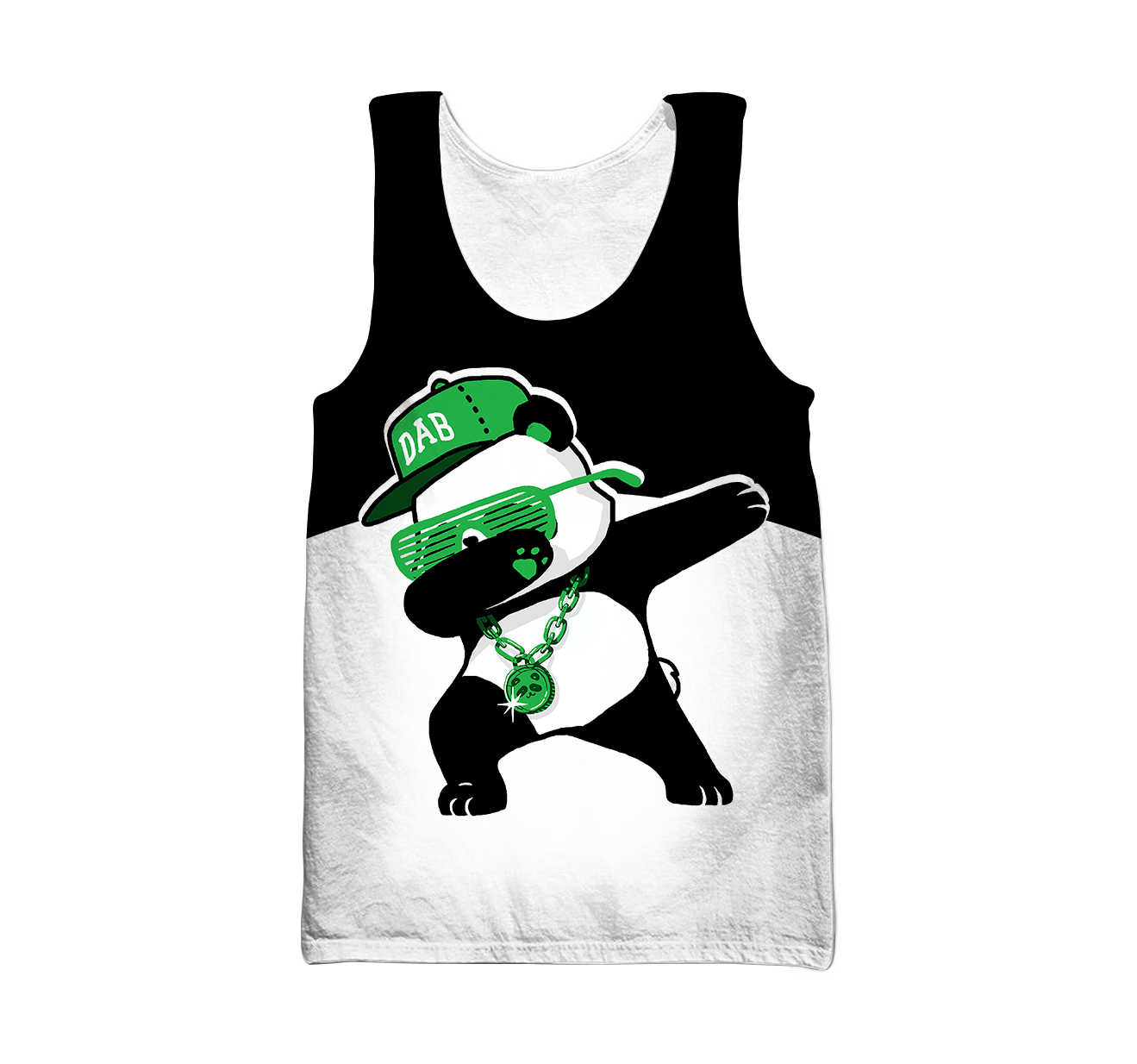 Love Panda 3D all over printed shirts for men and women AZ201201 PL-Apparel-PL8386-Tanktop-S-Vibe Cosy™