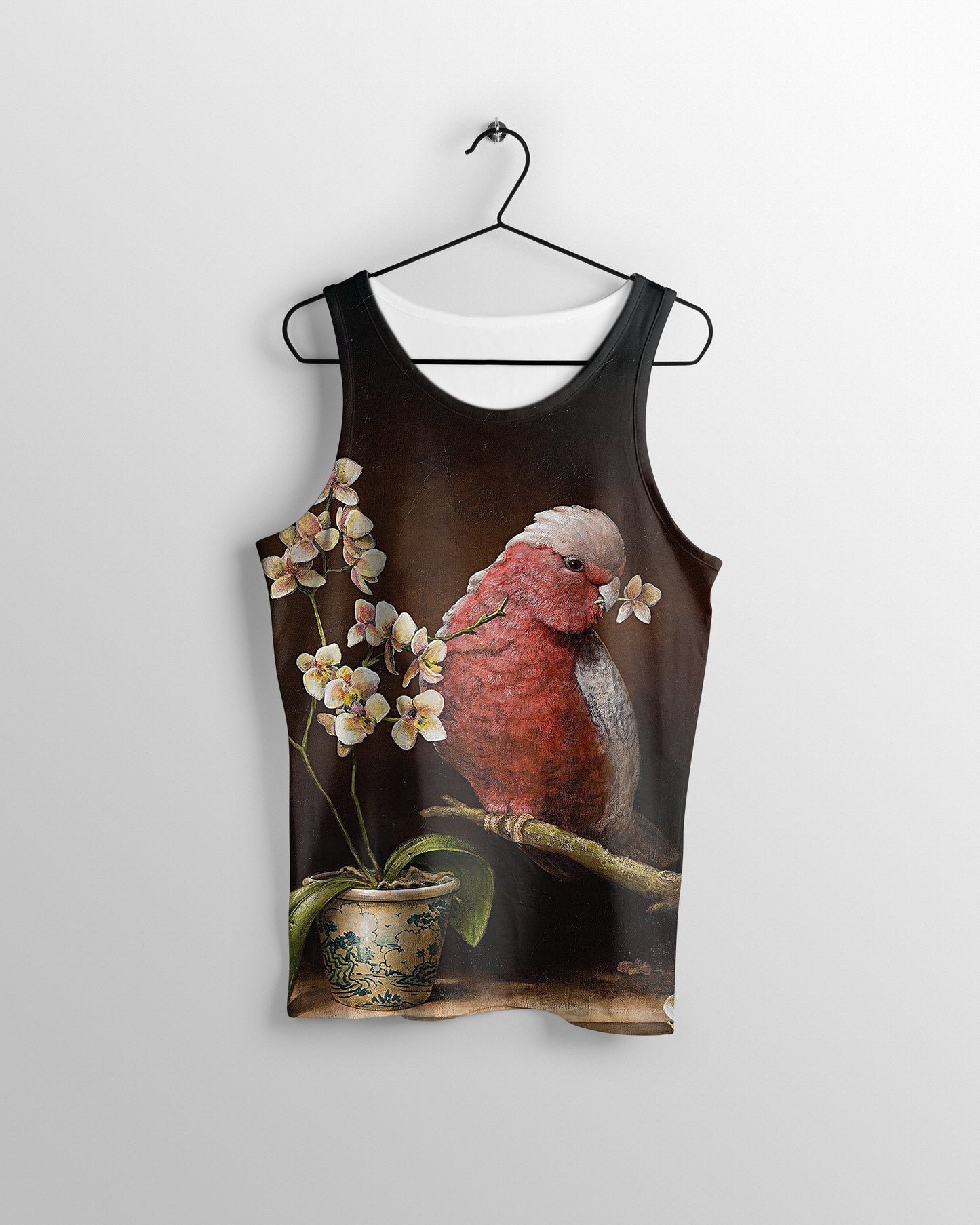 All Over Printed Parrots Shirts H316B-Apparel-HbArts-Tank top-S-Vibe Cosy™