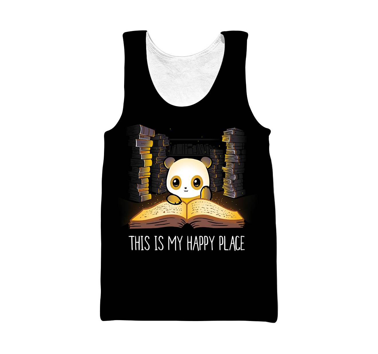 Love Panda 3D all over printed shirts for men and women AZ251205 PL-Apparel-PL8386-Tanktop-S-Vibe Cosy™