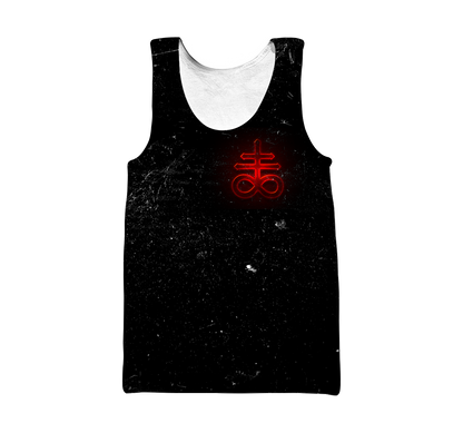 The Satanic Baphomet 3D  All Over Printed Hoodie MP853 - Amaze Style™-Apparel