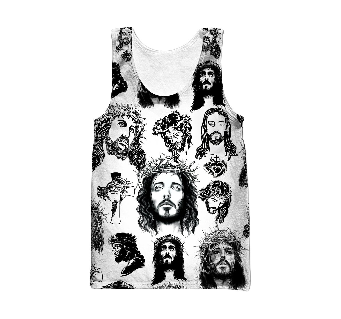 Premium Jesus 3D All Over Printed Unisex Shirts