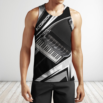 Accordion music 3d hoodie shirt for men and women HG HAC040201-Apparel-HG-Men's tank top-S-Vibe Cosy™