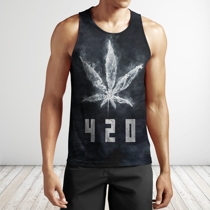 420 Limited by SUN 3D All Over Printed Hoodie Shirt HAC270308-Apparel-SUN-Tank top-S-Vibe Cosy™