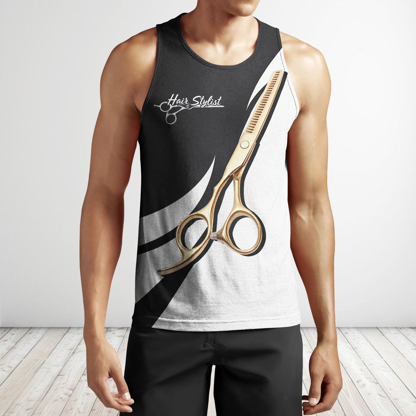 Hair stylist 3d hoodie shirt for men and women HG HAC140202-Apparel-HG-Men's tank top-S-Vibe Cosy™