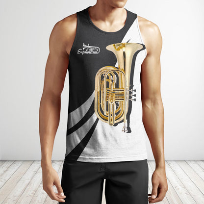 Euphonium music 3d hoodie shirt for men and women HG HAC040106-Apparel-HG-Men's tank top-S-Vibe Cosy™