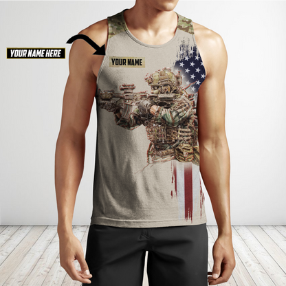 US Army 3D All Over Printed Shirts For Men and Women TA09152004