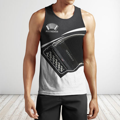 Accordion music 3d hoodie shirt for men and women HG HAC090101-Apparel-HG-Men's tank top-S-Vibe Cosy™