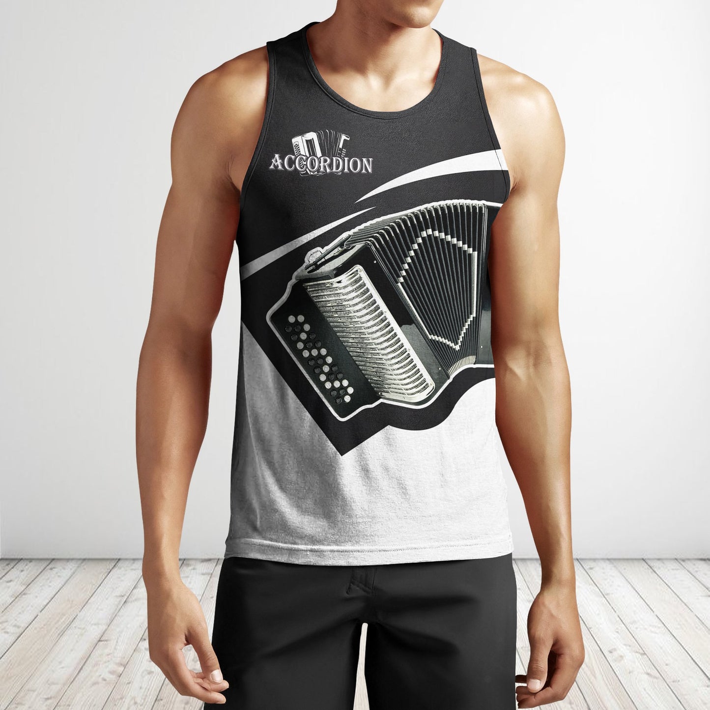 Button accordion music 3d hoodie shirt for men and women HG HAC23123-Apparel-HG-Men's tank top-S-Vibe Cosy™