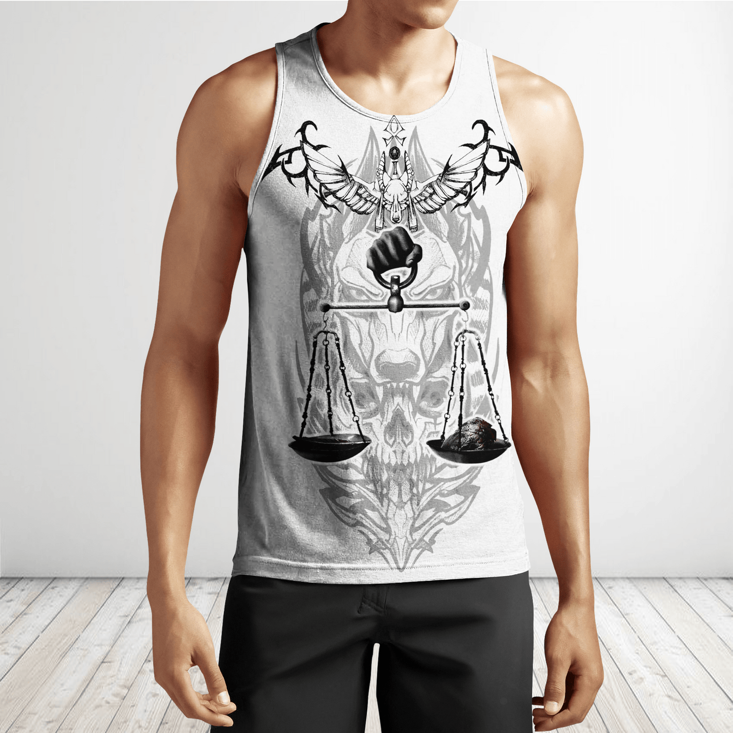 Ancient Egypt Anubis God All 3D Over Printed Unisex Hoodie ML