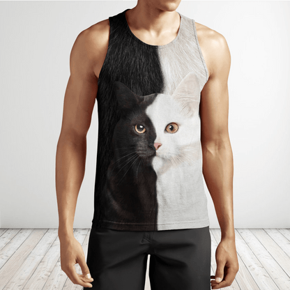 Black And White Cat Hoodie For Men And Women MH071020