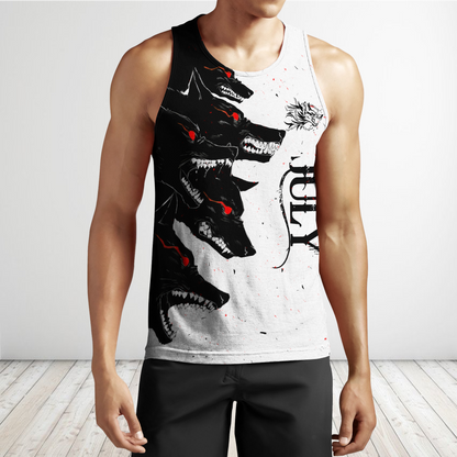 The Dark Wolf July 3D All Over Printed Unisex Deluxe Hoodie ML