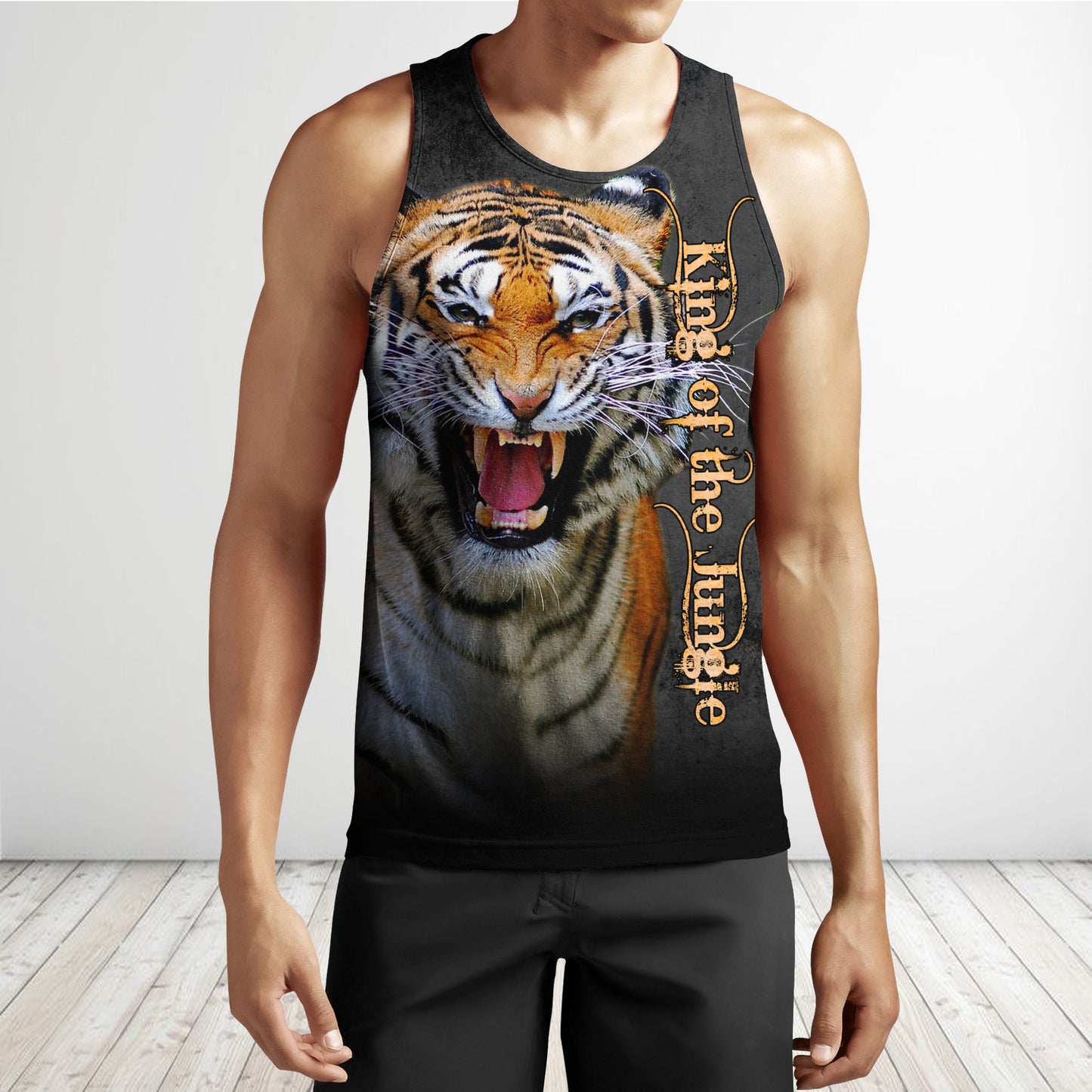 Tiger King of the Jungle 3D All Over Print  Hoodie