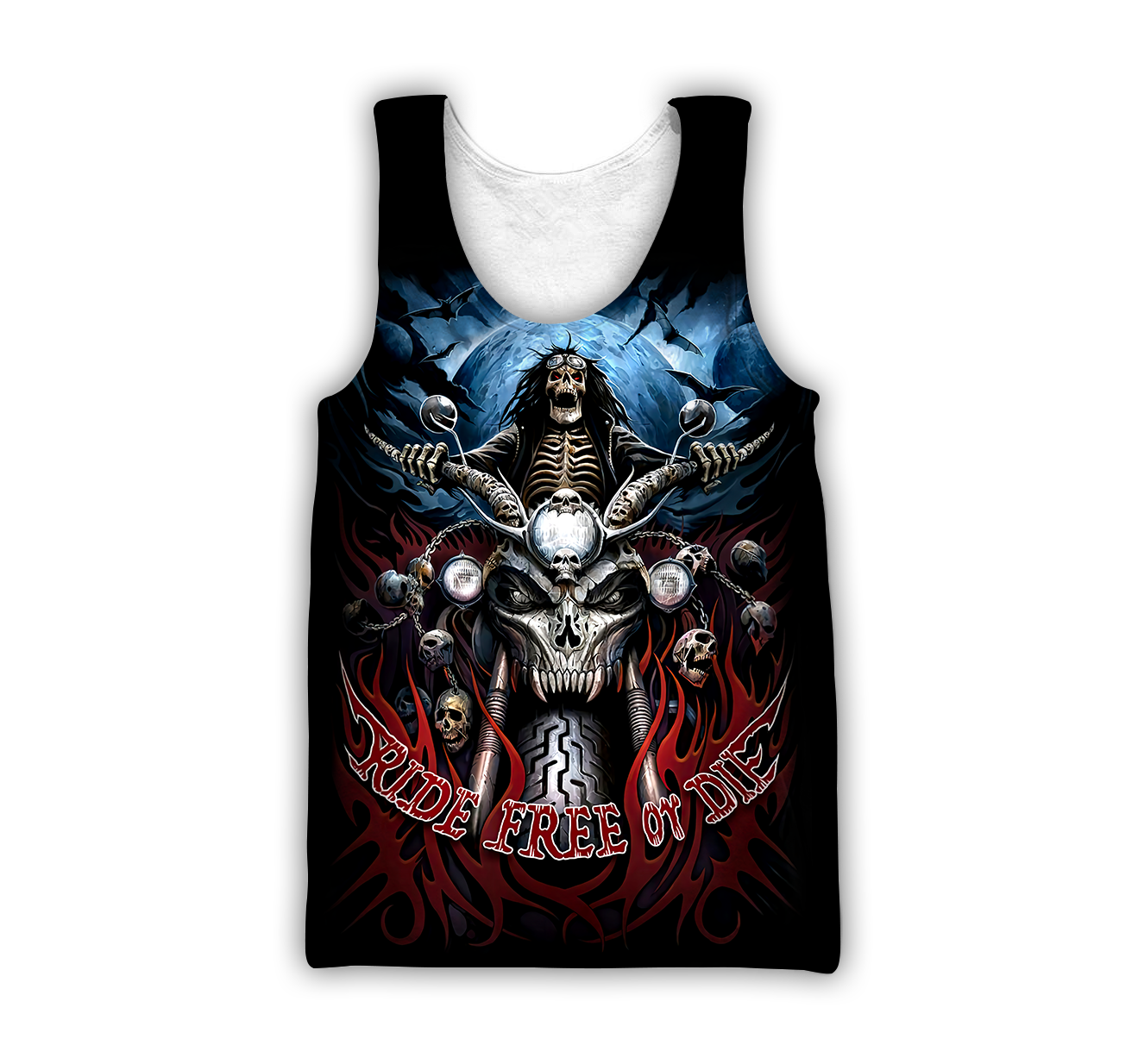 Ride free or die 3D All Over Printed Shirts and short for Men and Women PL