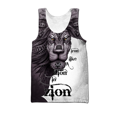 Iron Lion Zion 3D All Over Printed Unisex Shirt