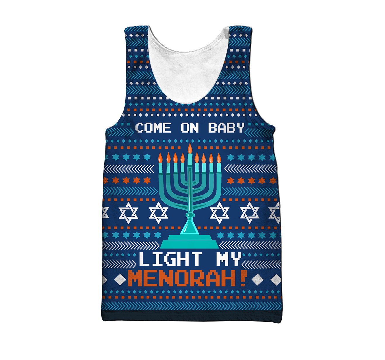 Come On Baby Light My Menorah Hanukkah Hoodie MEI