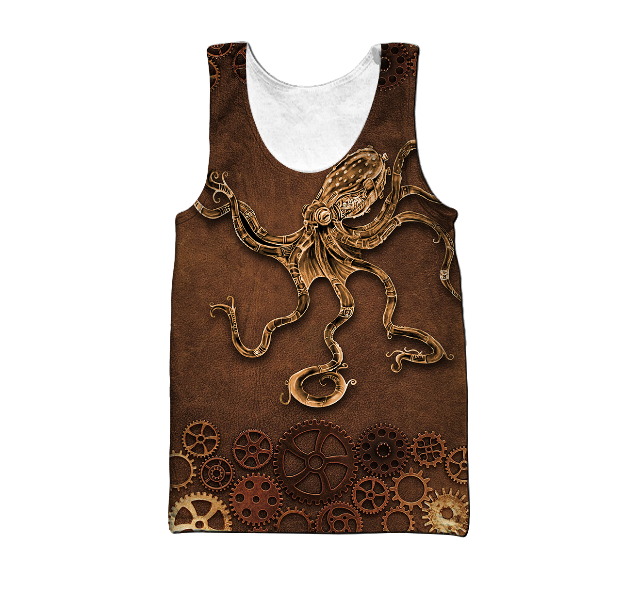 Octopus Steampunk Mechanic All Over Printed Hoodie For Men and Women DD11102001CL-NDD