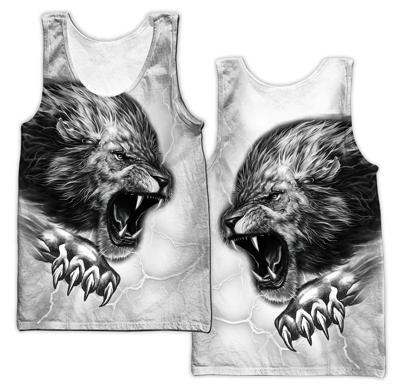 Lion Warrior 3D All Over Print Hoodie Pi28082002