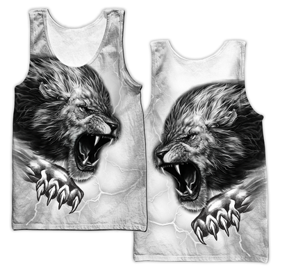 Lion Warrior 3D All Over Print Hoodie Pi28082002