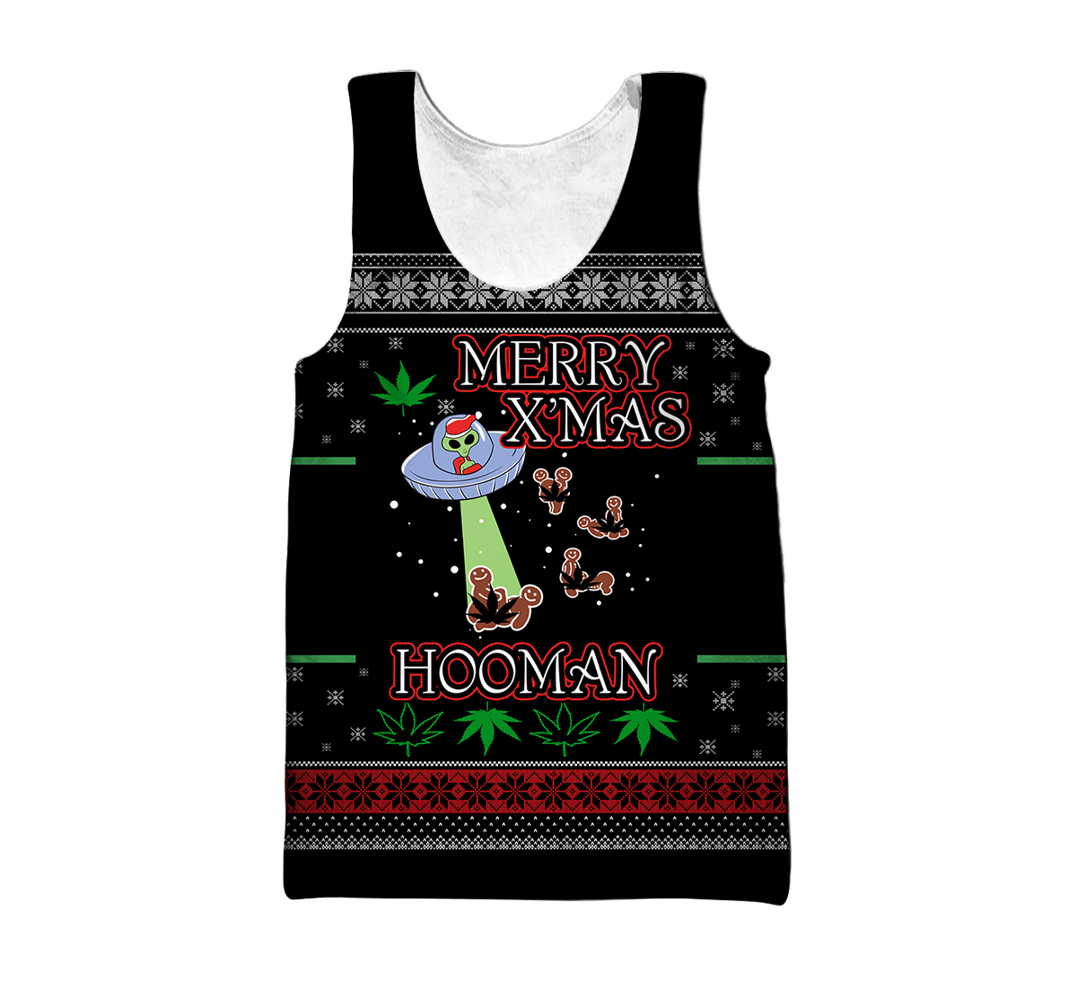 Ugly Christmas UFO Pi111102-Apparel-NNK-Tank Top-S-Vibe Cosy™