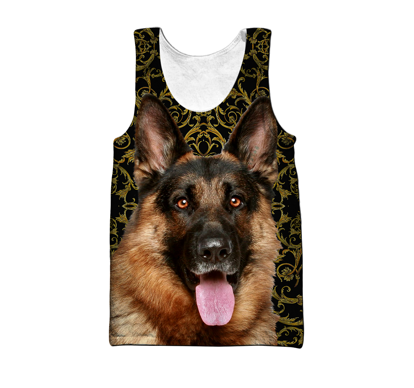 German shepherd 3d hoodie shirt for men and women HAC280703-Apparel-HG-Men's tank top-S-Vibe Cosy™
