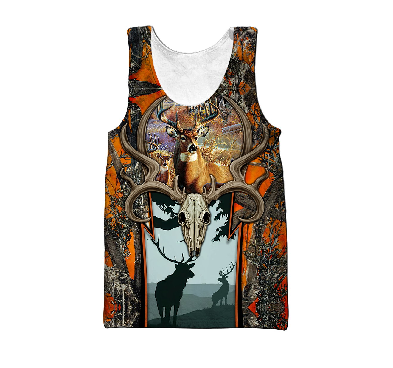 3D Hunting Deer Camo Unisex Shirts TNA10222001