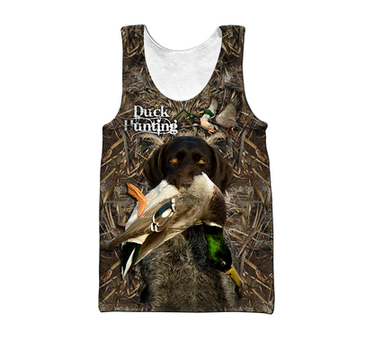 Duck Hunting Labrador Retriever Camo 3D All Over Print  Hoodie Pi17082001