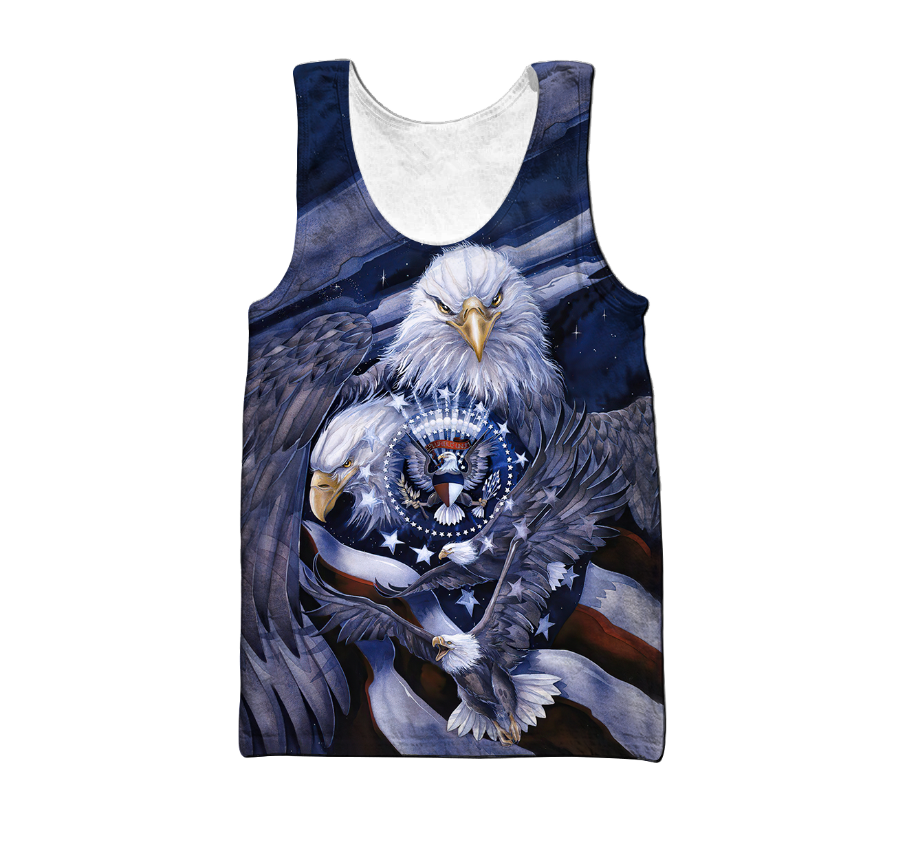 American Spirit Eagle 3D All Over Print  Hoodie DL20219