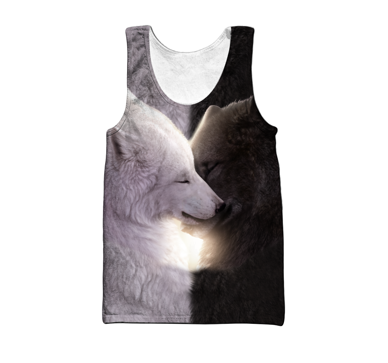 Wolf black and white hoodie shirt for men and women HAC040904