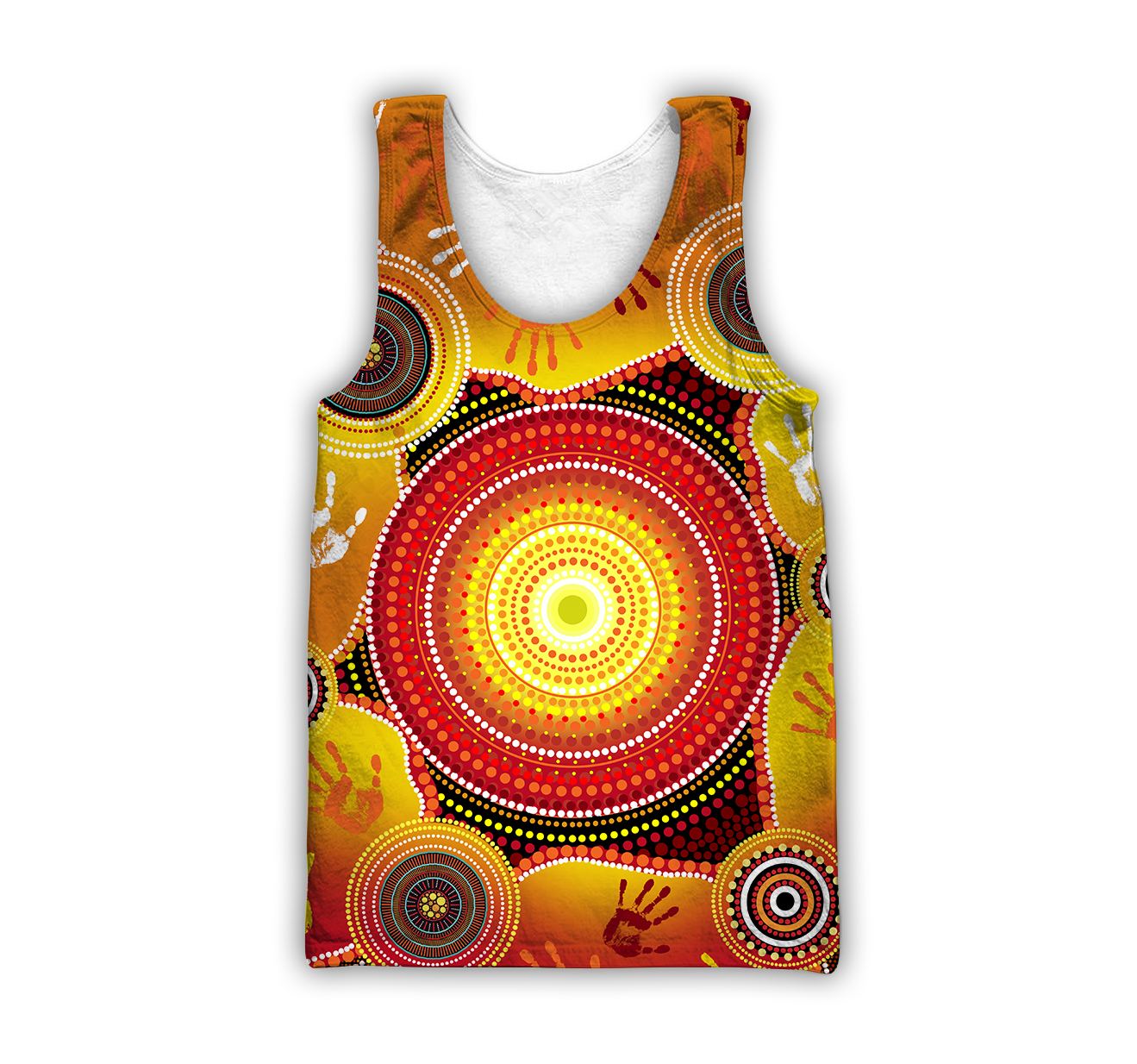 Aboriginal Indigenous Circle Dot Painting Shirt For Men And Women