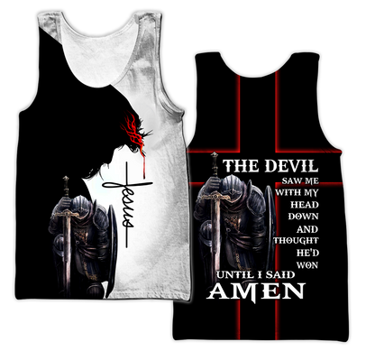 The Devil Saw Me With The Head Down 3D All Over Printed Shirts For Men and Women Pi30062001