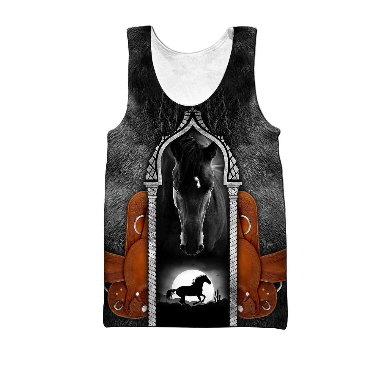 Beautiful Horse 3D All Over Printed shirt for Men and Women Pi080101-Apparel-NNK-Hoodie-S-Vibe Cosy™