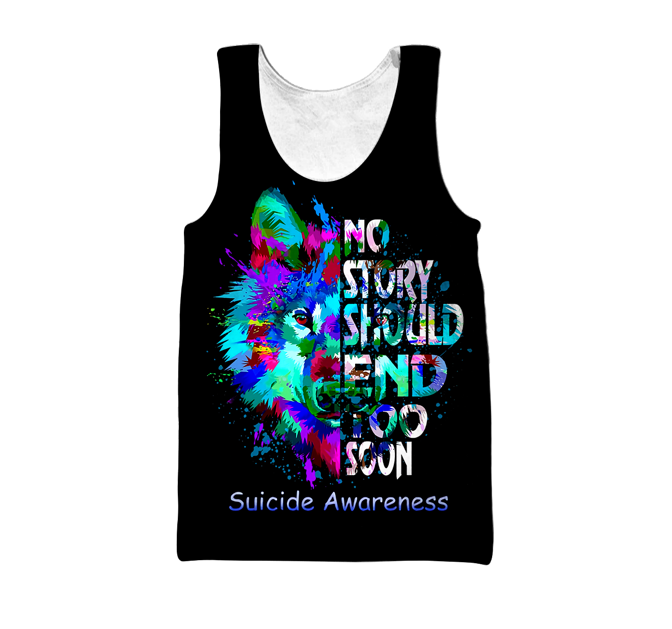 Suicide 3d hoodie shirt for men and women HAC090501S-Apparel-HG-Men's tank top-S-Vibe Cosy™