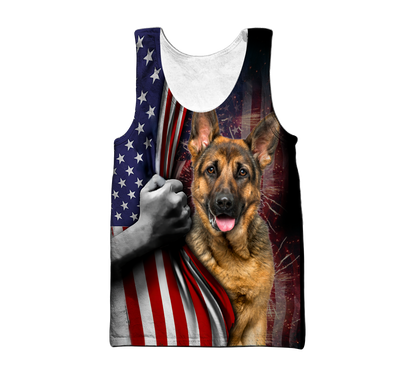 German shepherd custom 3d hoodie shirt for men and women HAC060802