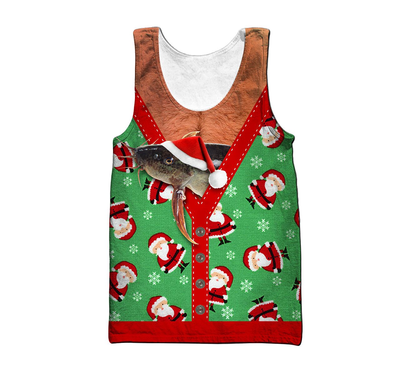 Fishing HC - Catfish Ugly Christmas Shirt Pi131102 - Amaze Style™-Apparel