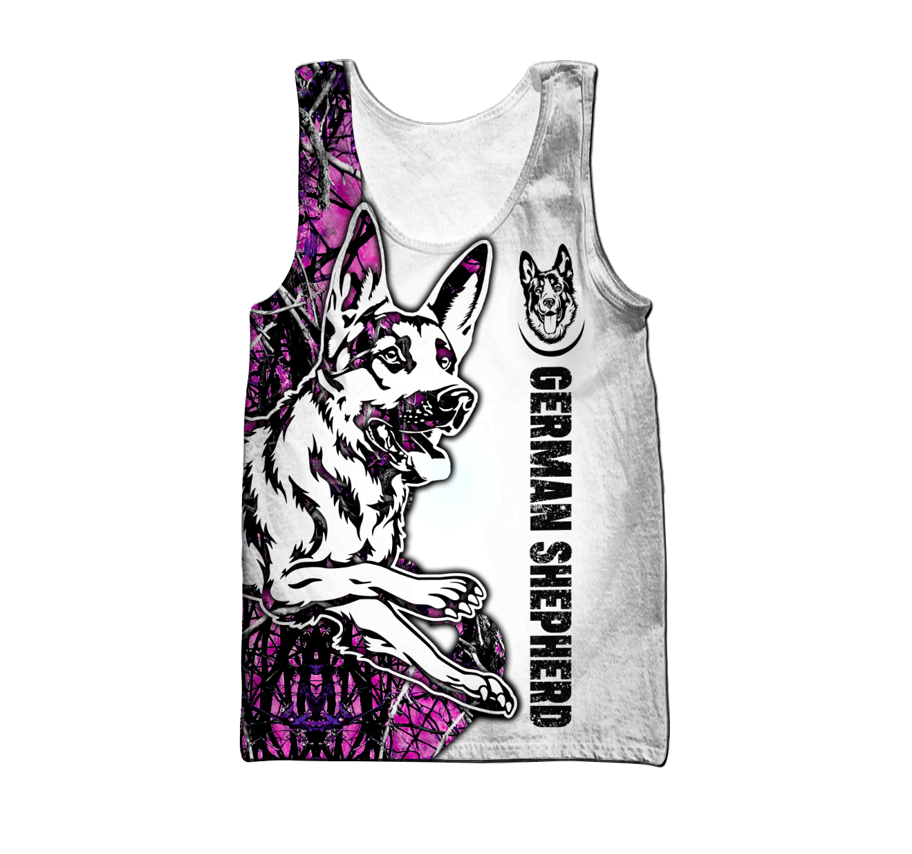 German shepherd pink tattoo 3d hoodie shirt for men and women HAC180805