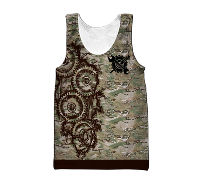Mechanic Camo 3D All Over Printed Hoodie For Men and Women TN15092003