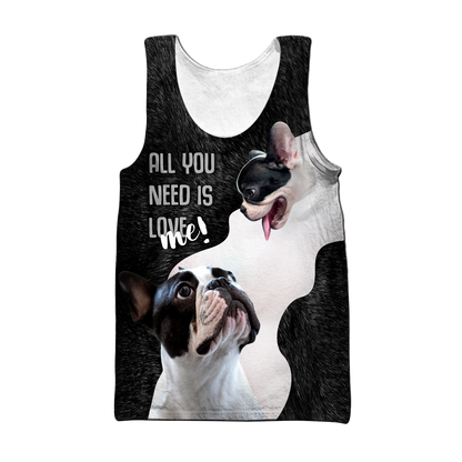 French bulldog 3D hoodie shirt for men and women Pi112018