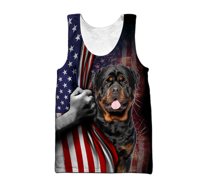 Rottweiler custom 3d hoodie shirt for men and women HAC060803