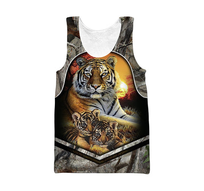 Love Tiger 3D All Over Printed Shirts For Men and Women TA0820205