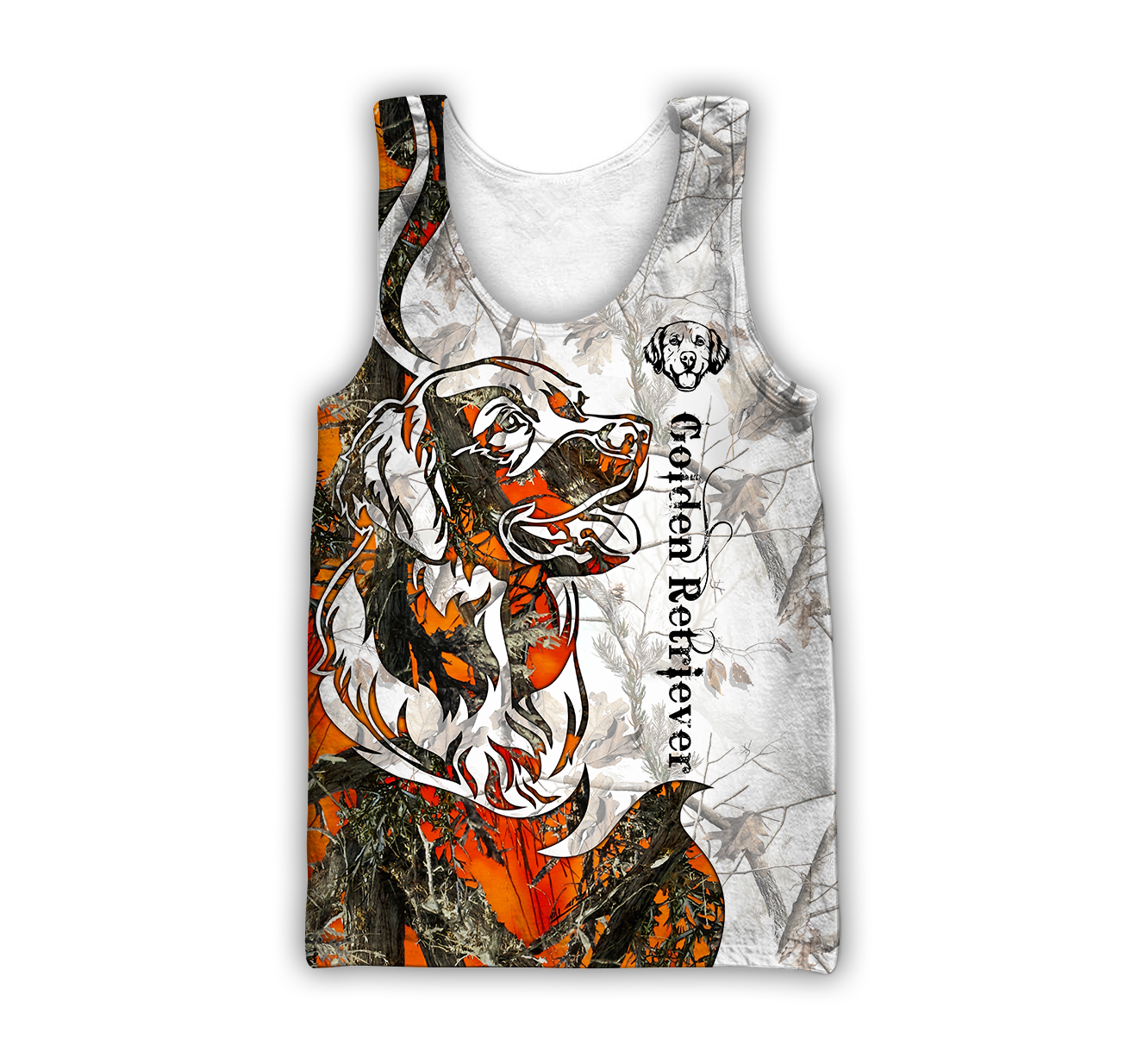 Deer Hunting Golden Retriever Camo 3D All Over Print  Hoodie TR1708203S