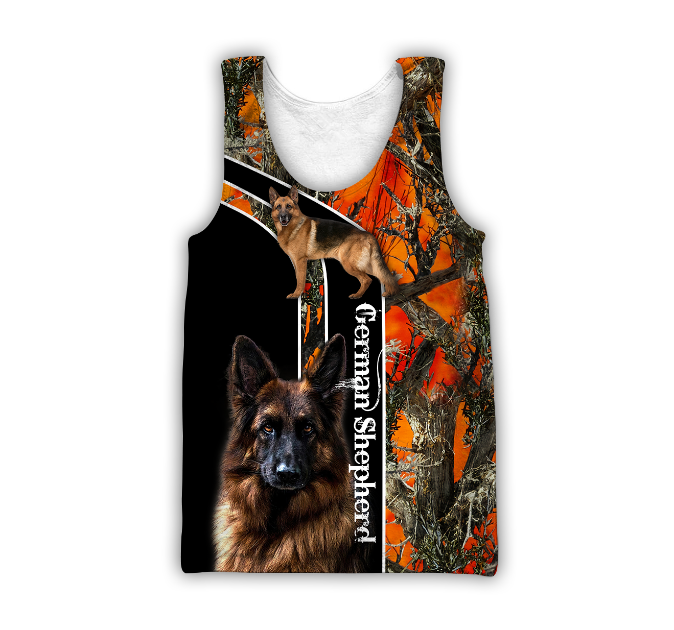 3D All Over Printed German Shepherd  TR3110203