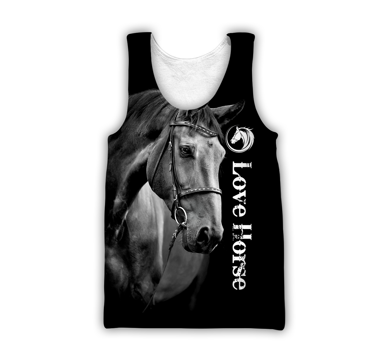 Love Horse 3D All Over Printed Shirts For Men And Women TR2005204S-Apparel-MP-Tank Top-S-Vibe Cosy™