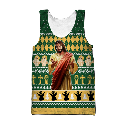 Premium Christian Jesus Catholic 3D Printed Unisex Shirts