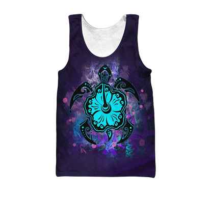 Turtle 3d hoodie shirt for men and women HAC270408-Apparel-HG-Men's tank top-S-Vibe Cosy™