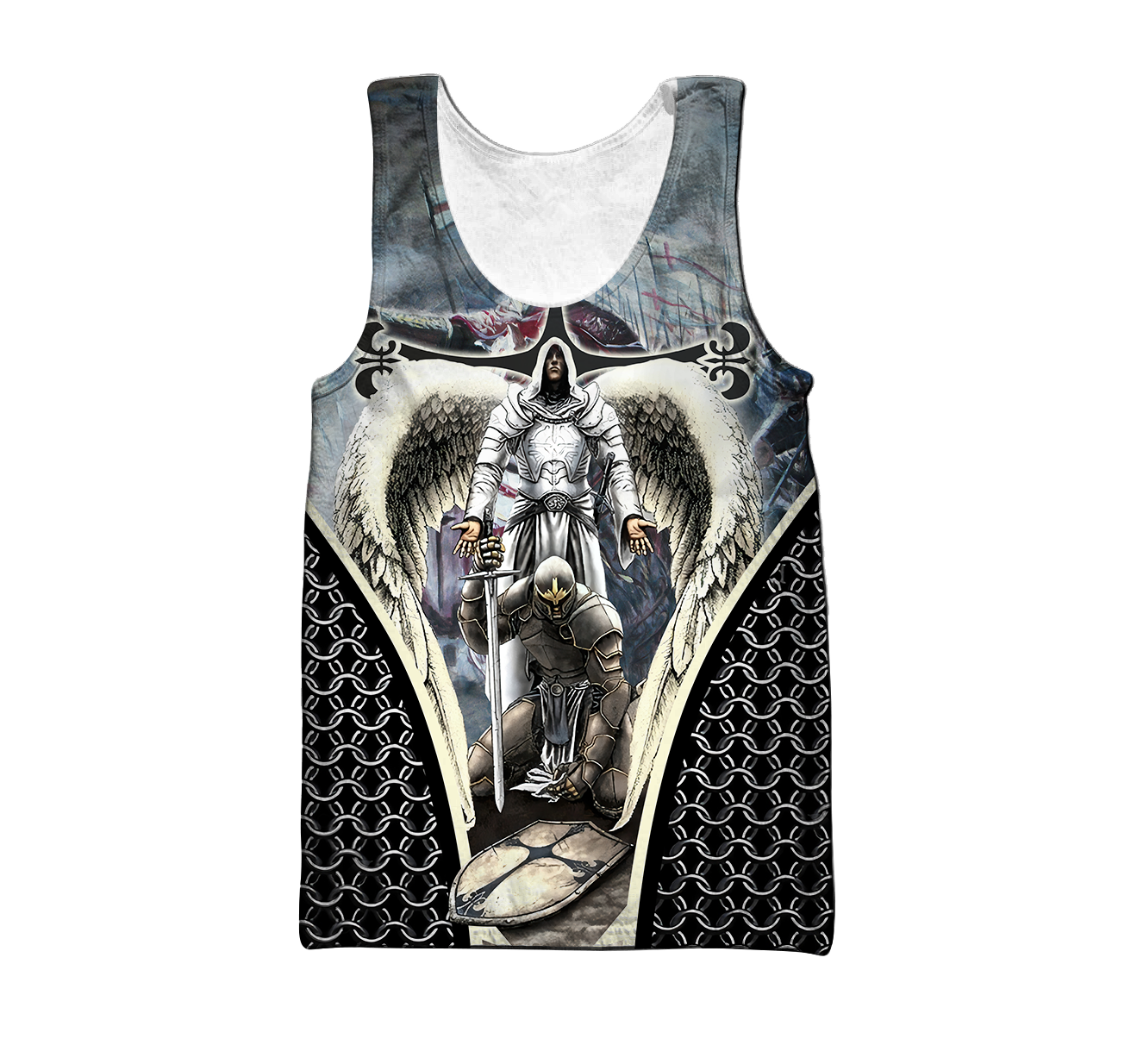 Knight templar 3D all over printed for men and women HHT07092017