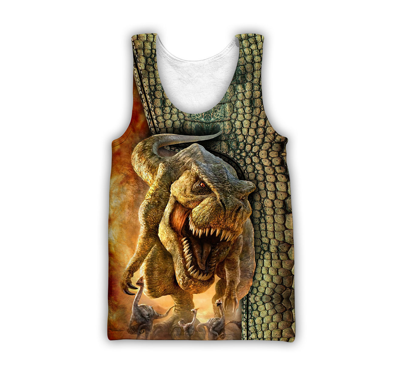 Dinosaur T-rex Skin 3D all over printed shirts